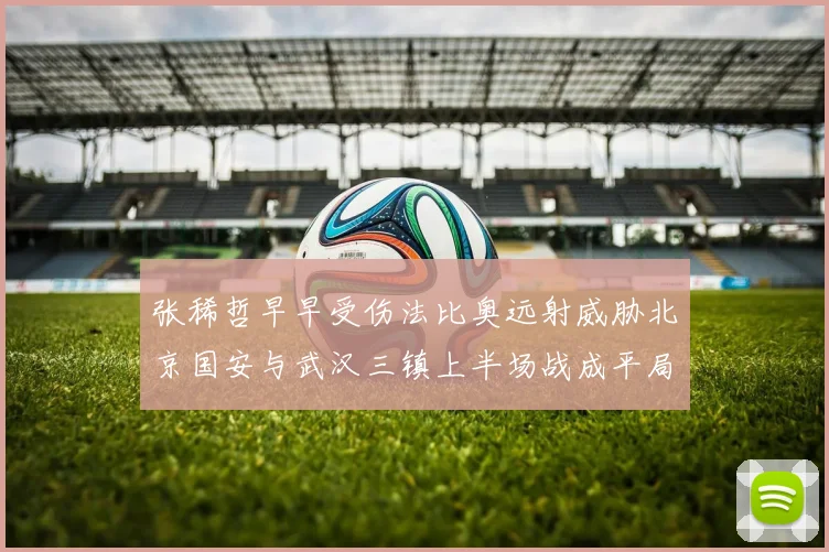 张稀哲早早受伤法比奥远射威胁北京国安与武汉三镇上半场战成平局